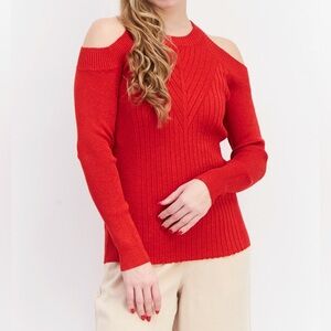 I.N.C. Petite Knit Metallic Sweater